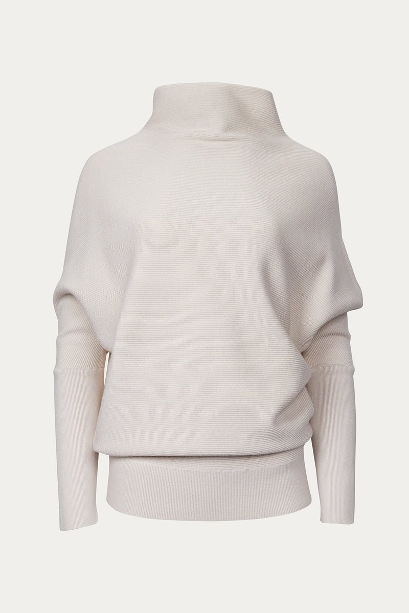 Slouch Neck Dolman Tunic Sweater