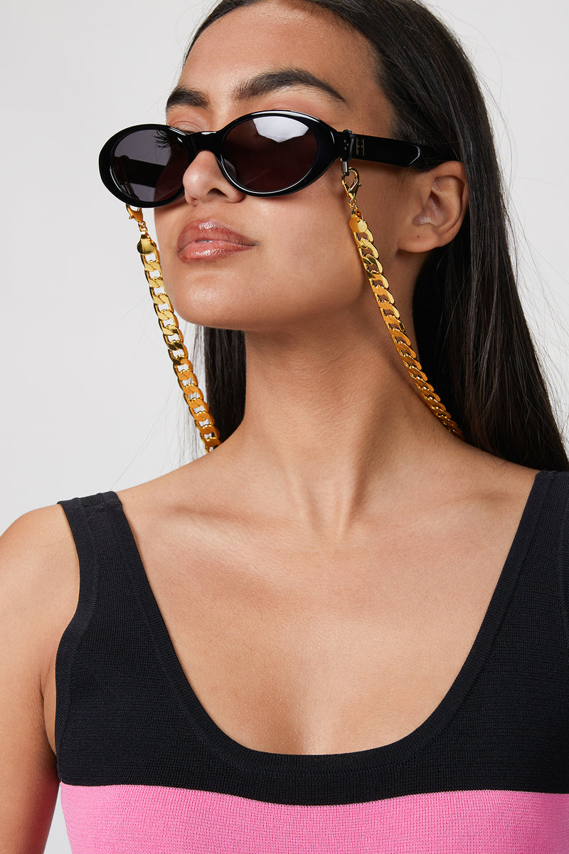 CAROLINE BK SUNGLASSES WITH CHAIN | IN THE MOOD FOR LOVE  display picture 1