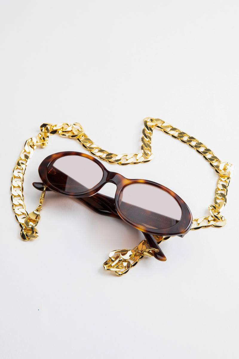 NEW IN THE MOOD FOR LOVE caroline bk sunglasses with chain in white CAROLINE BK SUNGLASSES WITH CHAIN | IN THE MOOD FOR LOVE  main image 3
