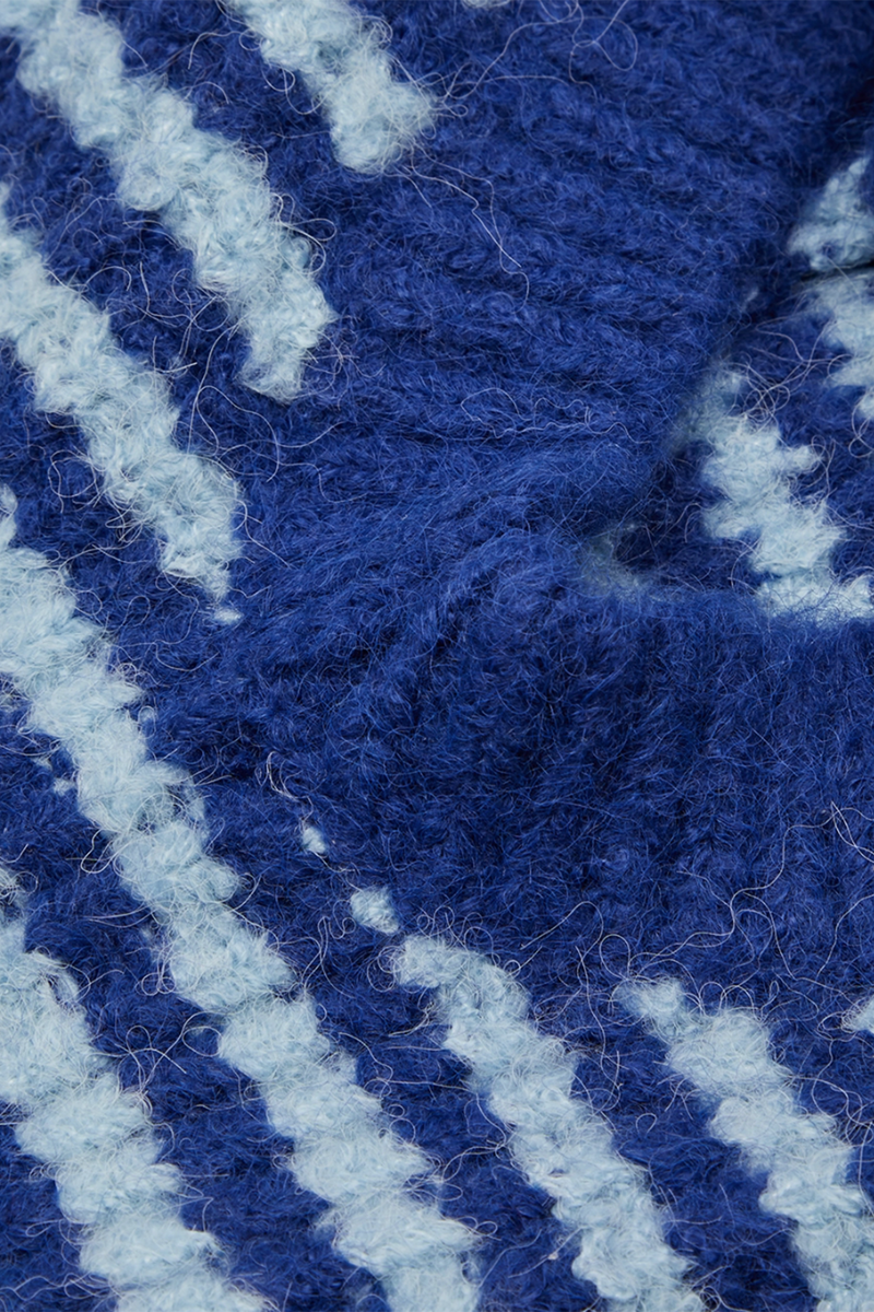 HELMSTEDT - BLUE ALISA ALPACA-BLEND BALACLAVA – The Silence Co display picture 3
