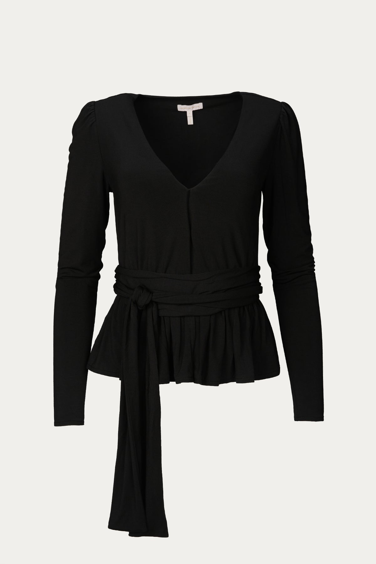 Chemisier Dentelle Noir Rebecca Taylor – Taille 4/6, Manches Longues, Neuf Sans étiquette